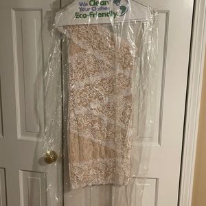 Dry cleaned one shoulder Bebe dress